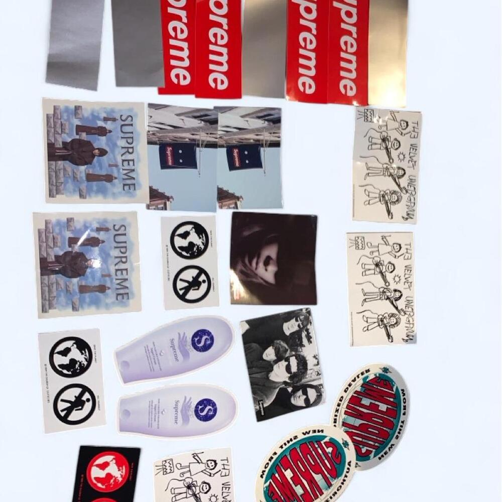 Supreme Sticker Lot 2018–2023 – Box Logo & Graphic Stickers